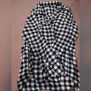 Uniqlo Women Flannel Shirt - Size L